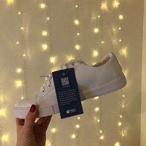 Brand New White Work Shoes